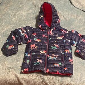 Joules Puffer Jacket with Hood size 8
